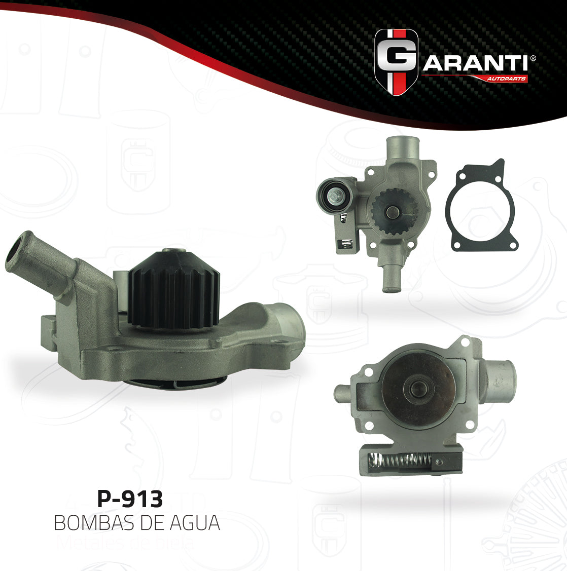 Bomba De Agua Garanti P-913