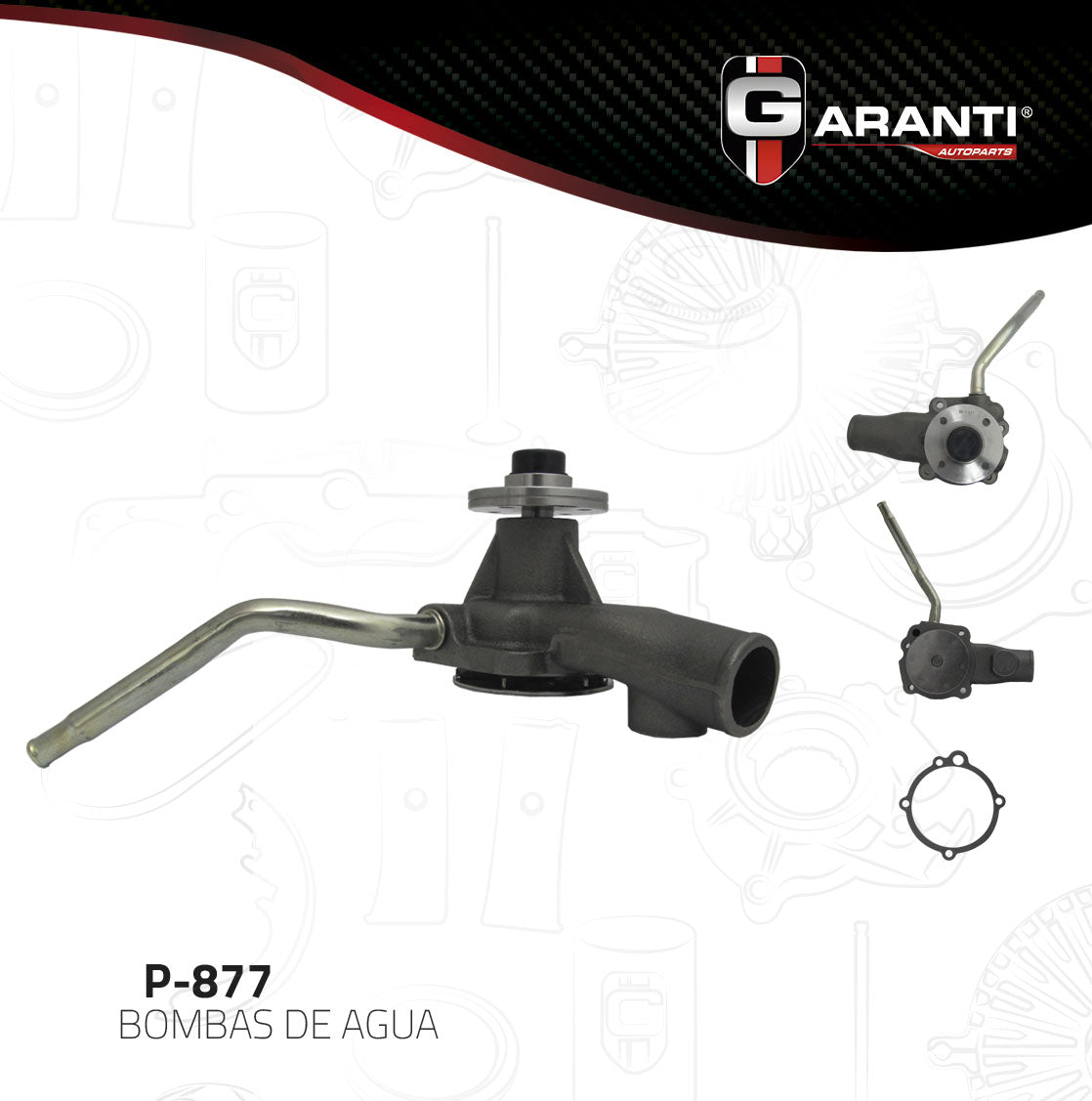 Bomba De Agua Garanti P-877