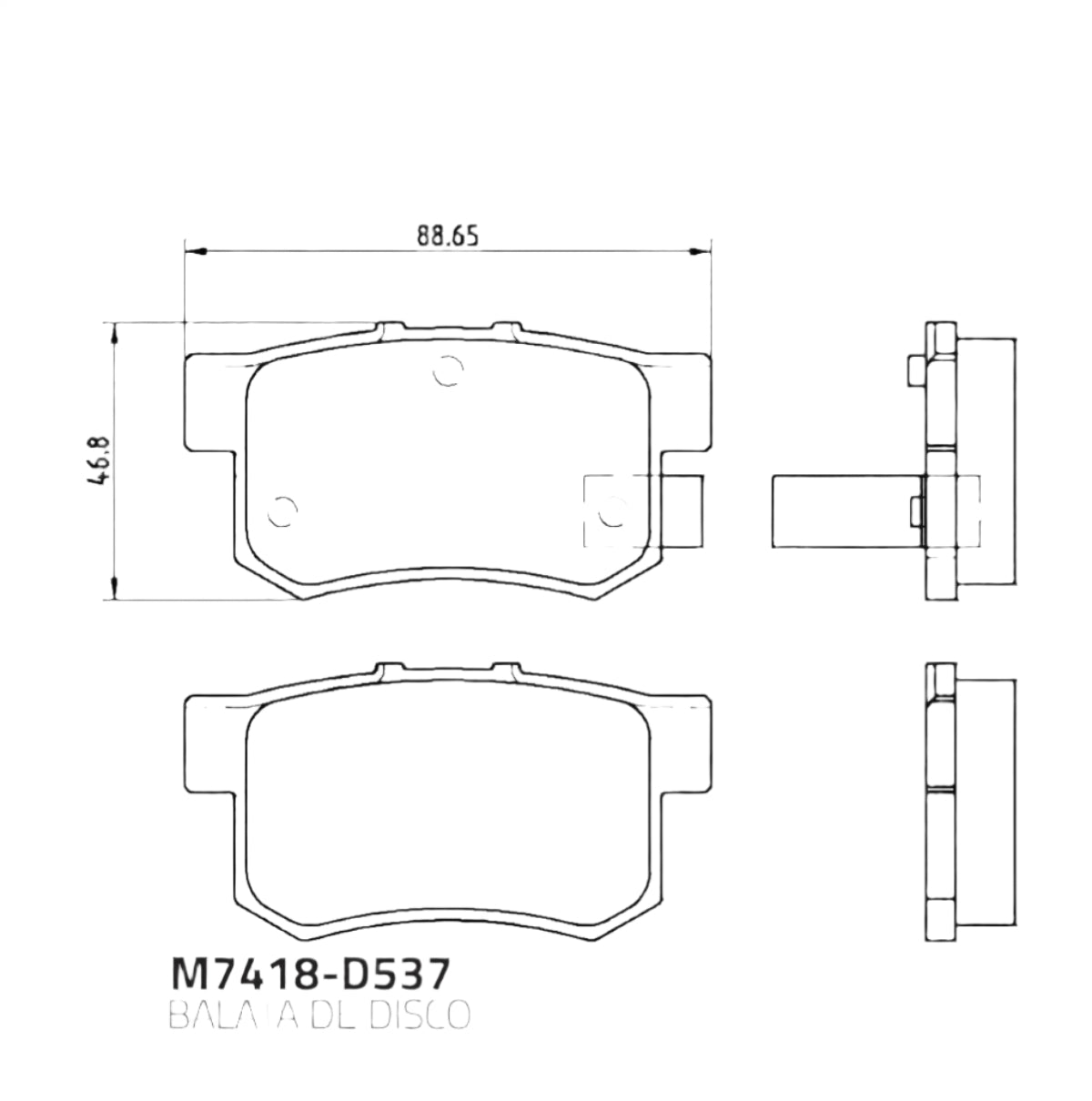 Balata Garanti M7418-D537