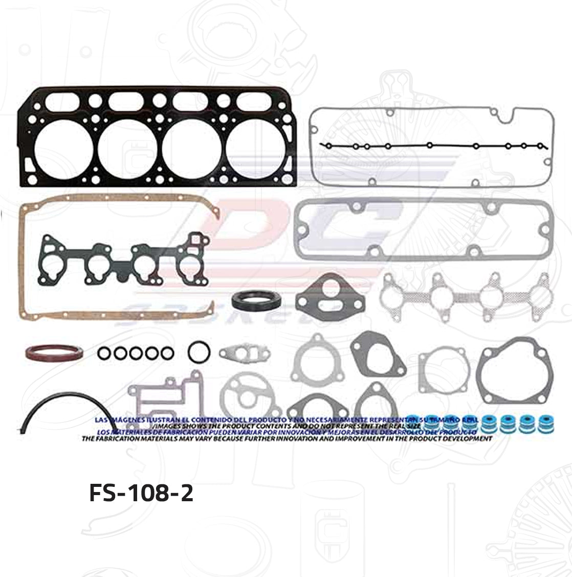 Empaque Completo Dc Gasket FS-108-2