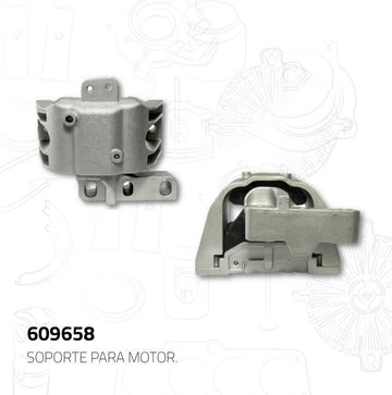 Soporte de motor 609658 (PIONNER)