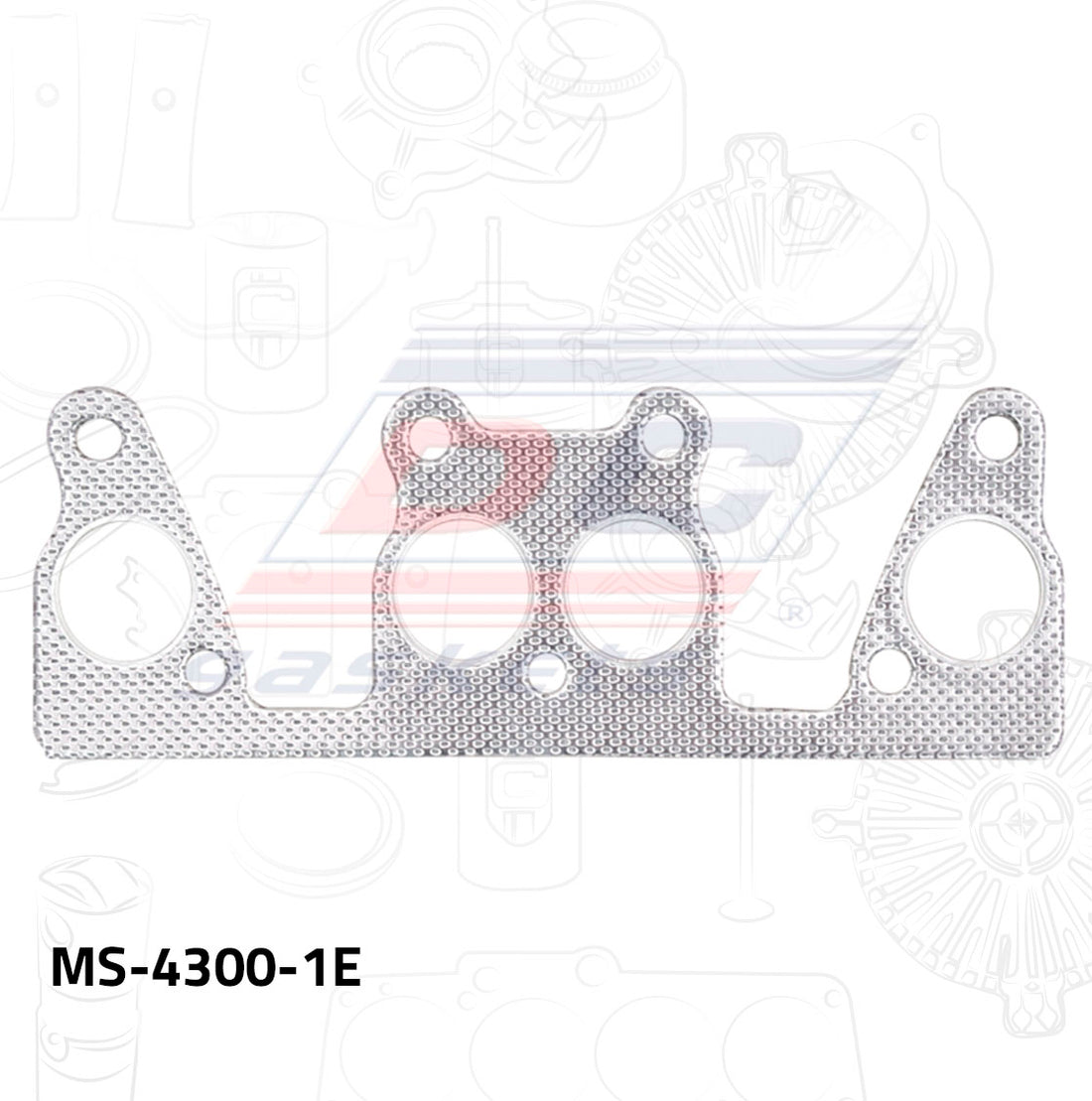 Empaque de múltiple Escape MS-004300-1E DC GASKETS