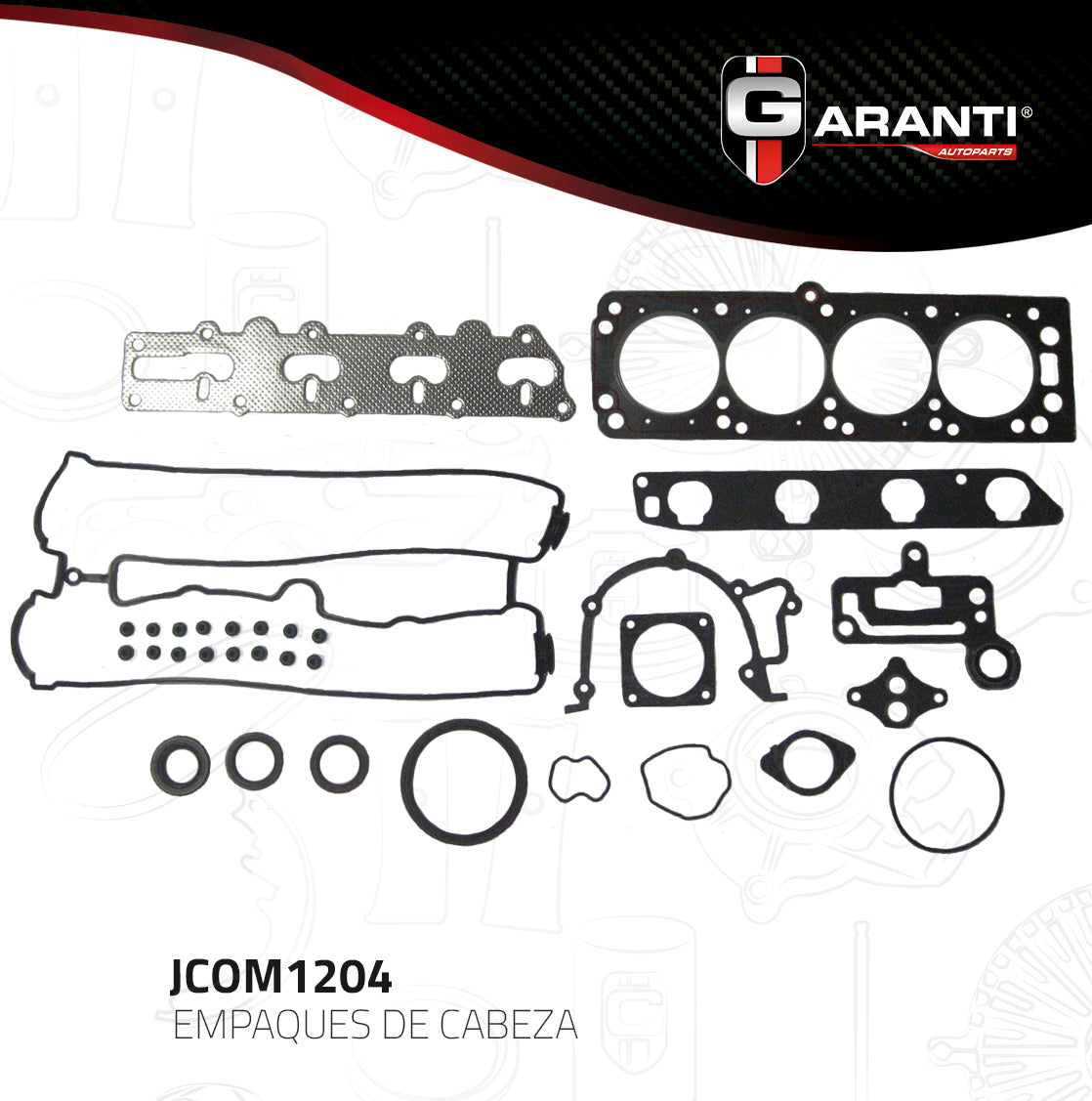 Empaque Completo Garanti JCOM1204