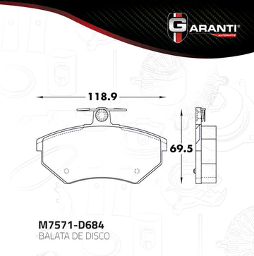 Balata Garanti M7571-D684