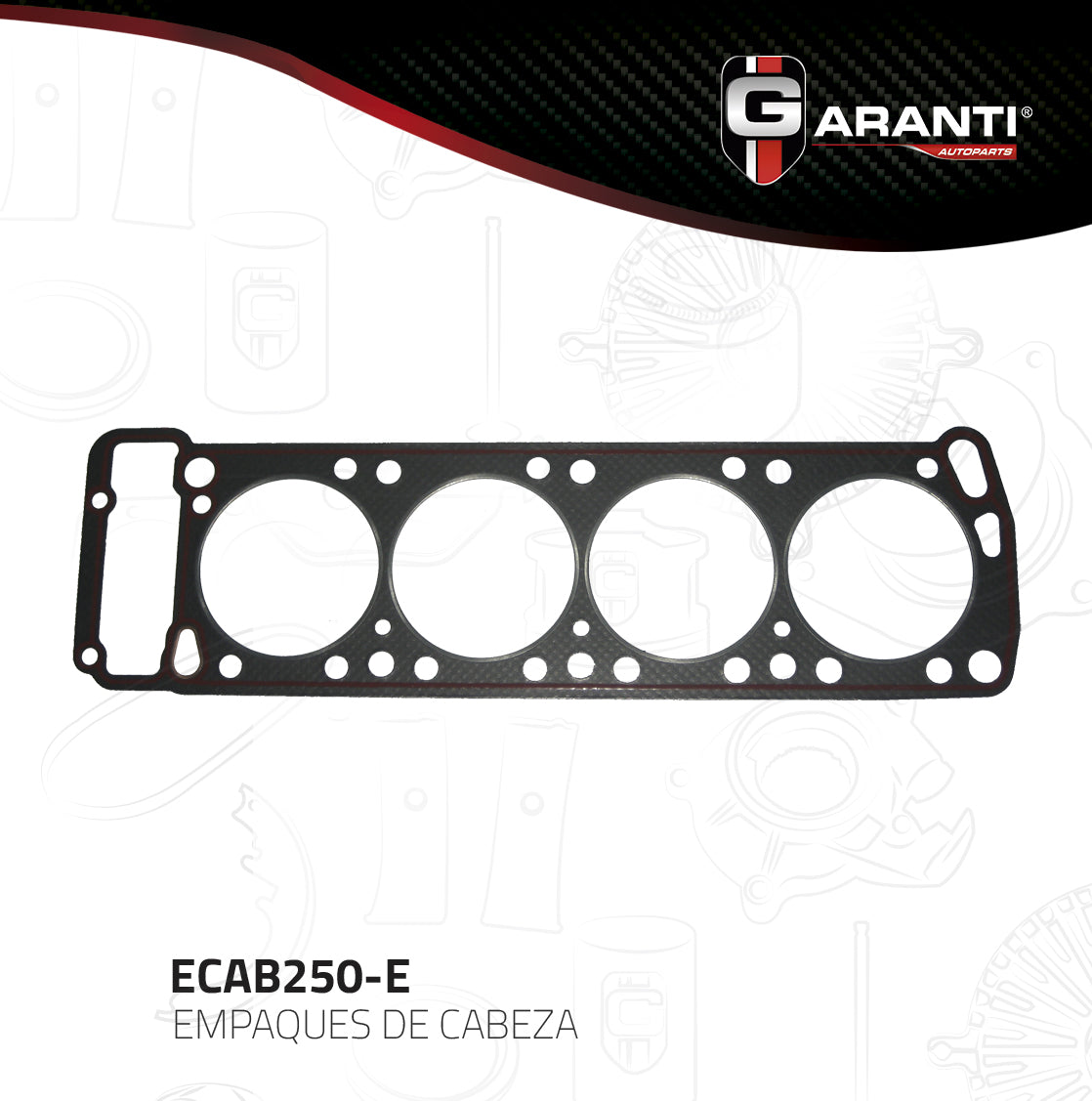 Empaque Cabeza Garanti ECAB250-E