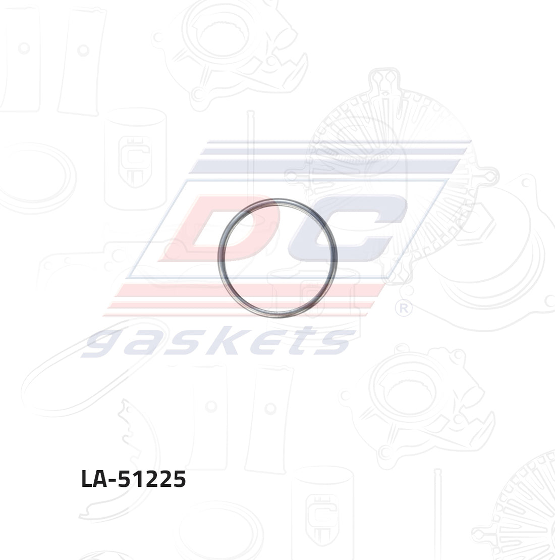 Empaque de múltiple Escape LA-051225 DC GASKETS