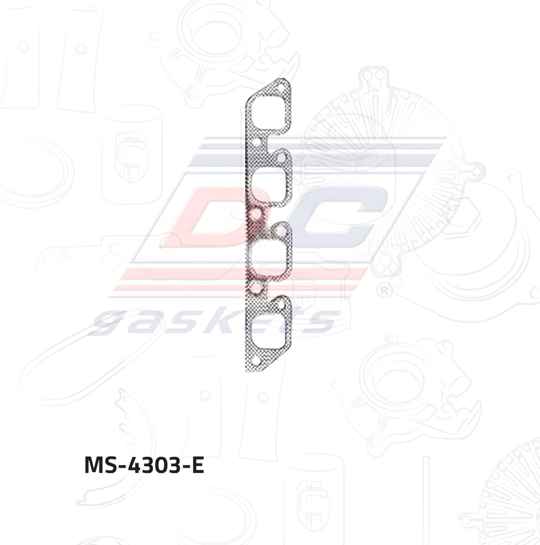 Empaque de múltiple Escape MS-004303-E DC GASKETS