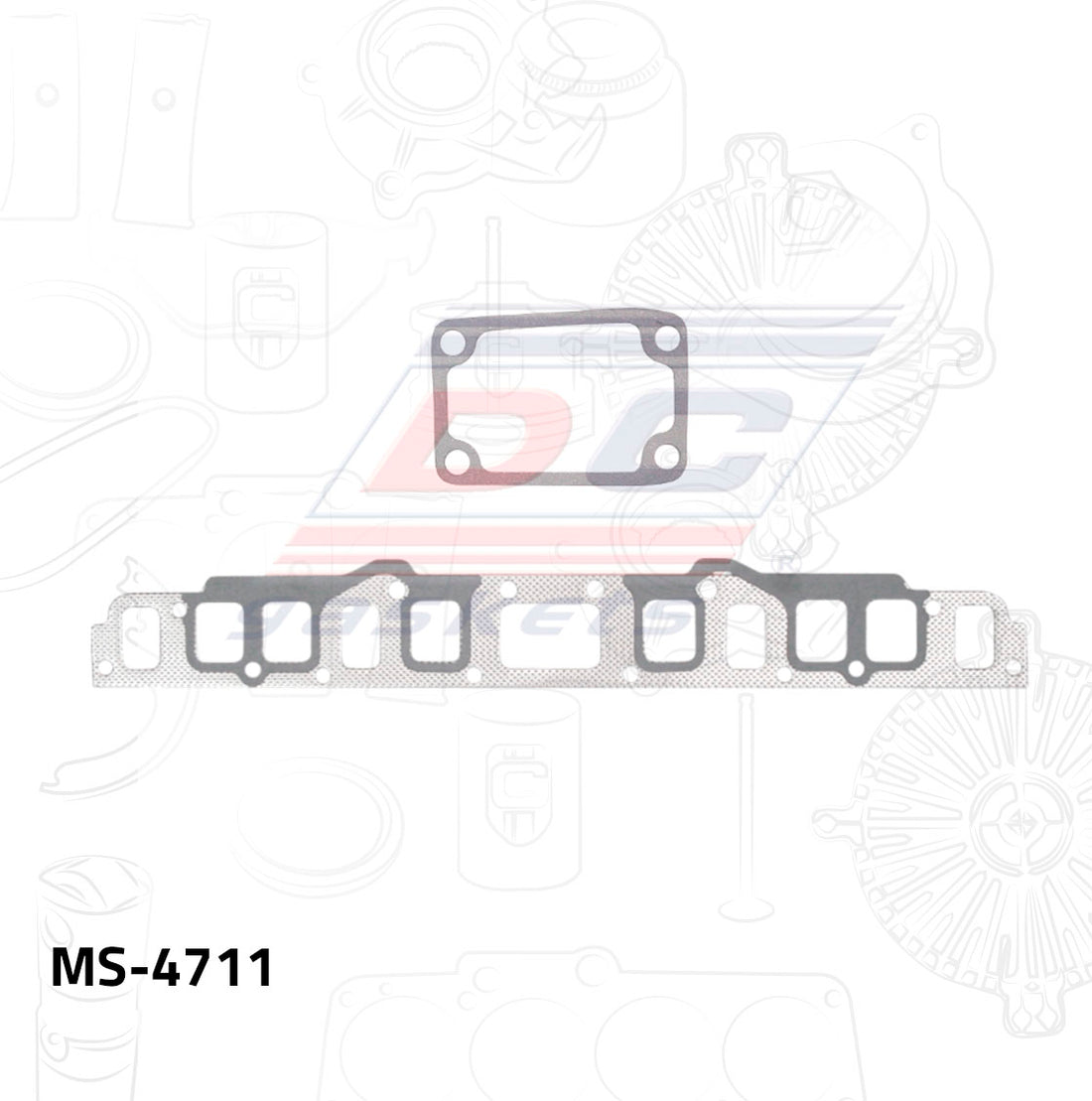 Empaque de múltiple Escape MS-004711 DC GASKETS