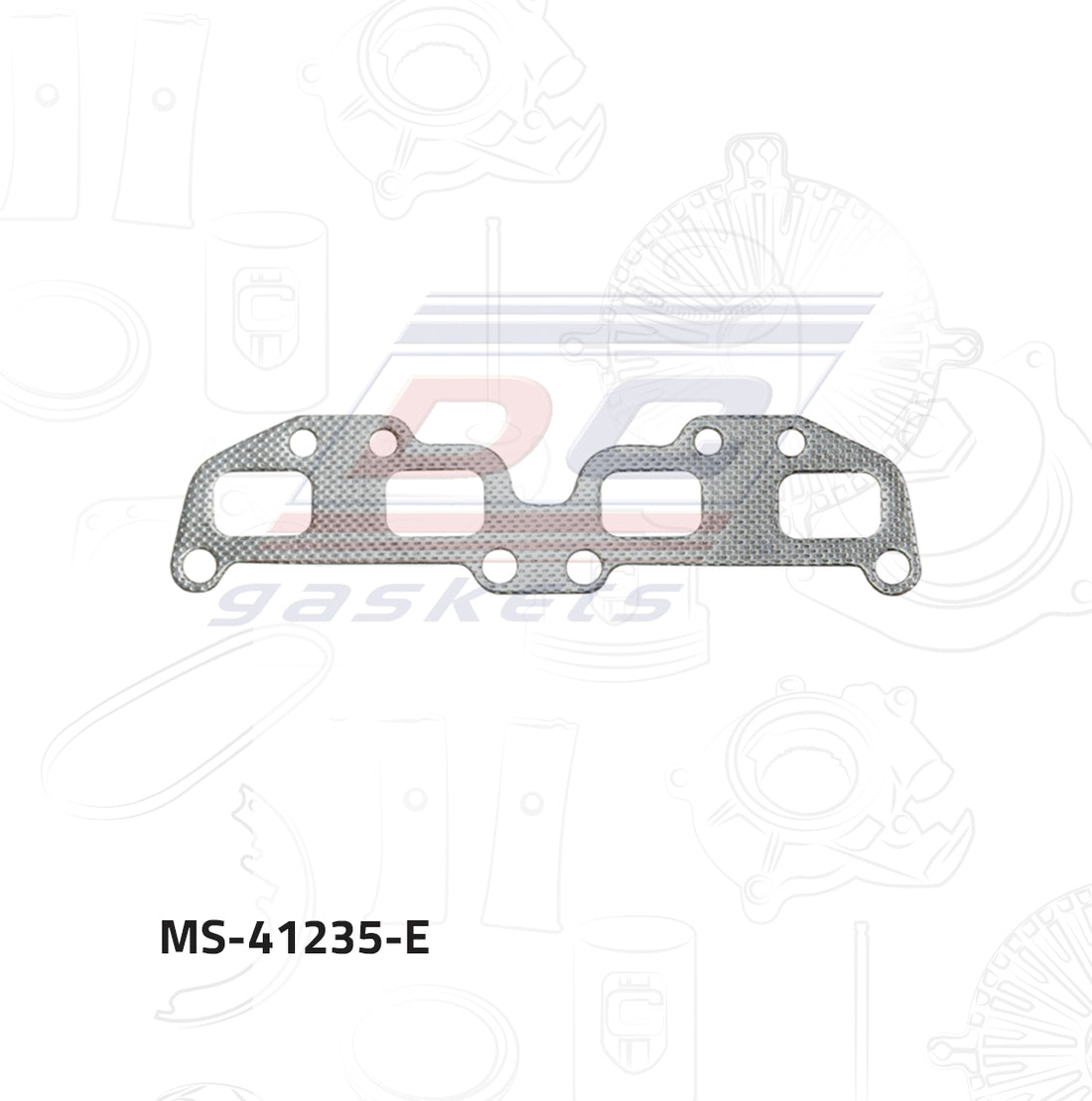 Empaque de múltiple MS-041235-E DC GASKETS