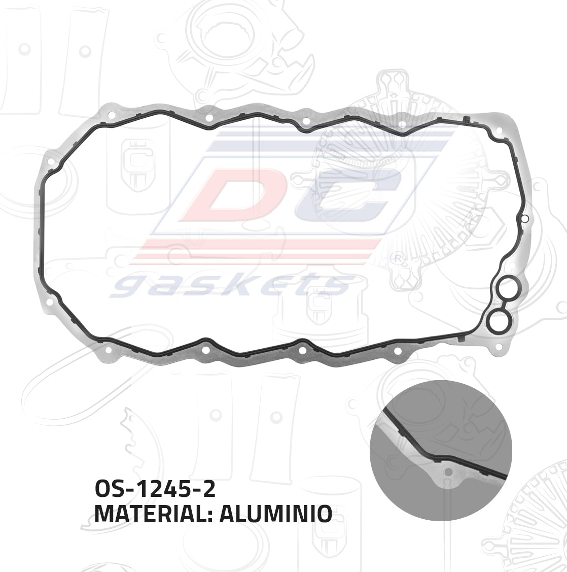 Empaque Carter Dc Gaskets OS-1245-2