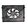 Motoventilador de radiador completo QBH Carfan F006D10094
