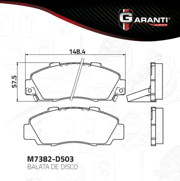 Balata Garanti M7382-D503