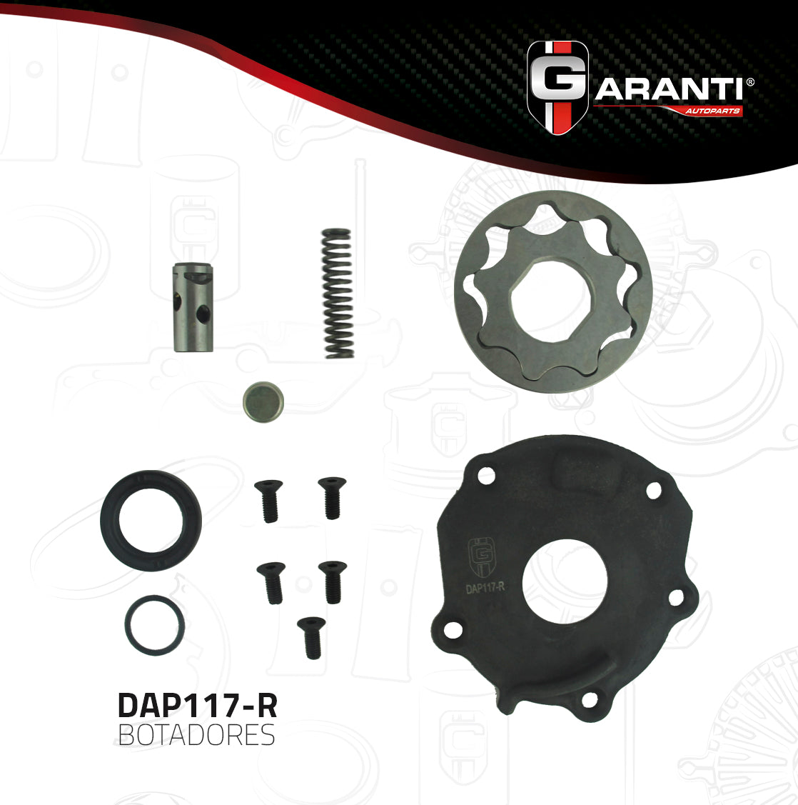 Repuesto Bomba Aceite Garanti DAP117-R