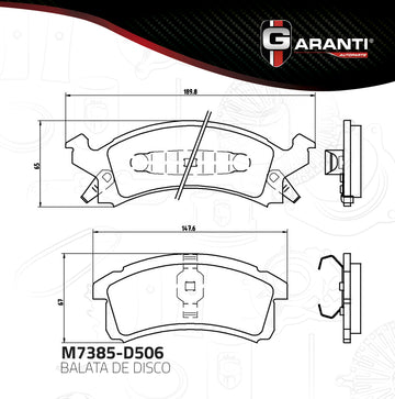 Balata Garanti M7385-D506