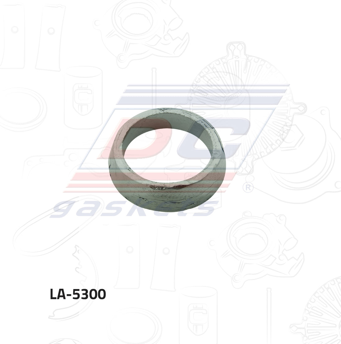Empaque de múltiple Escape LA-005300 DC GASKETS