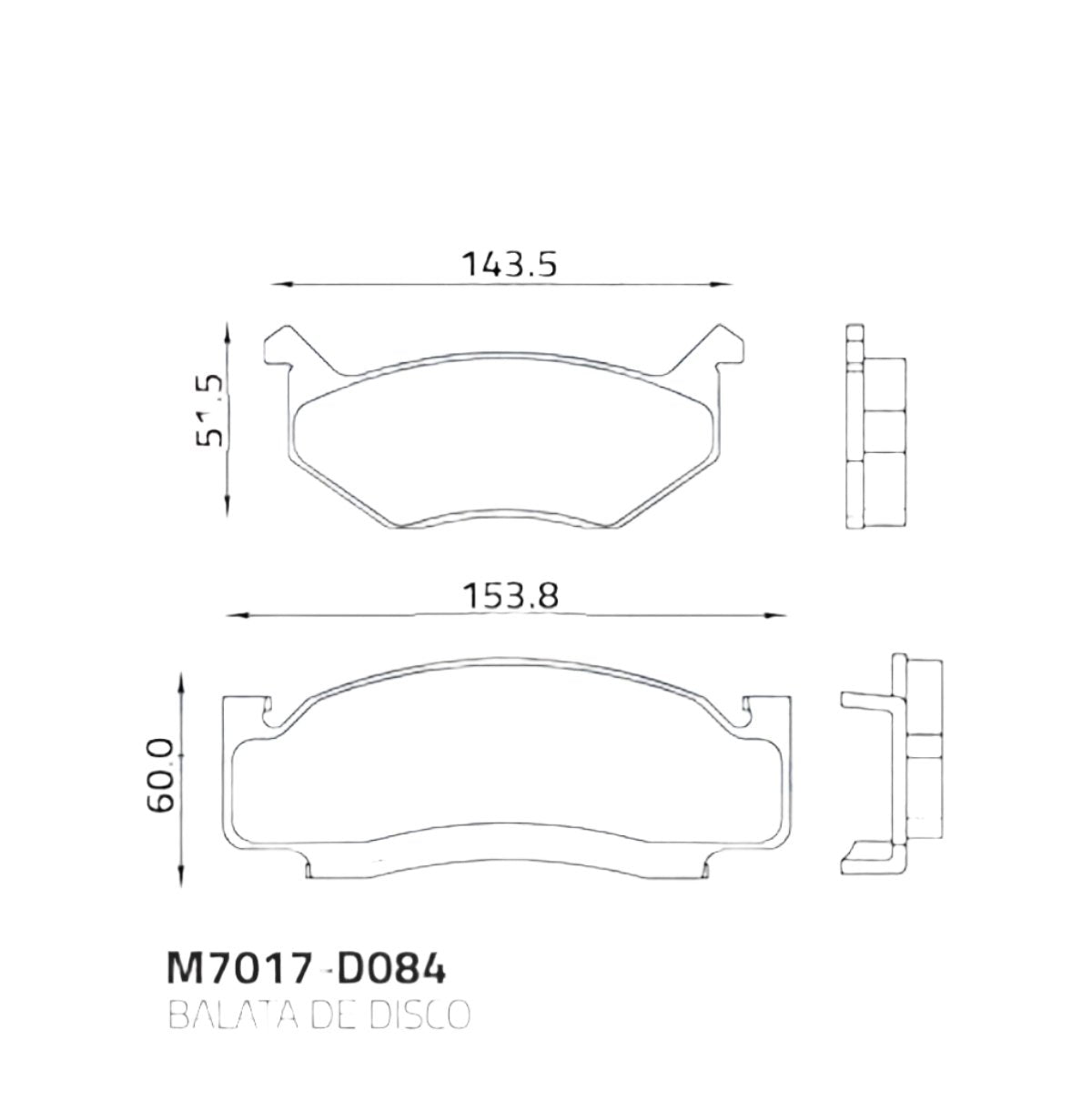 Balata Garanti M7017-D084