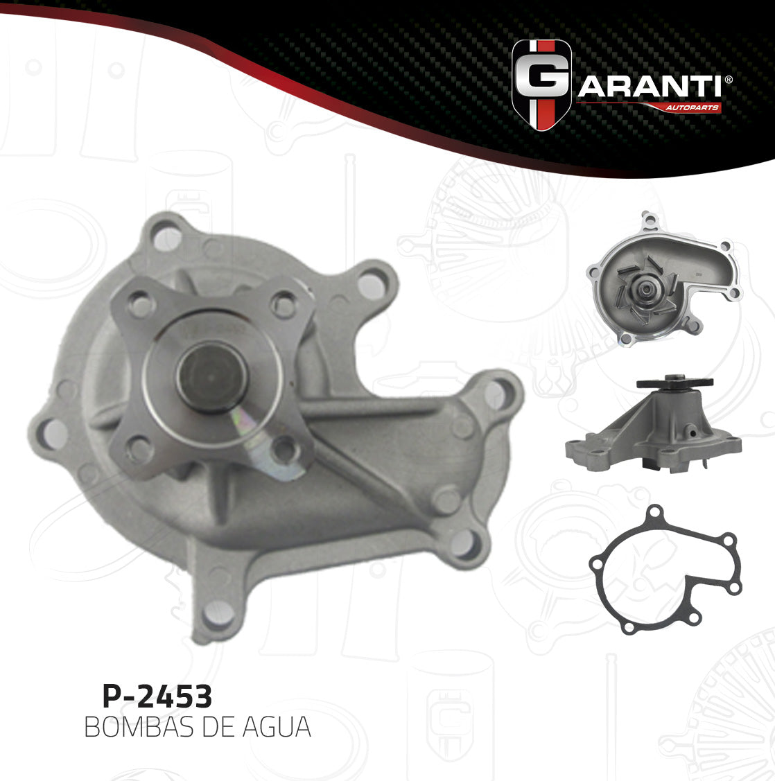 Bomba De Agua Garanti P-2453