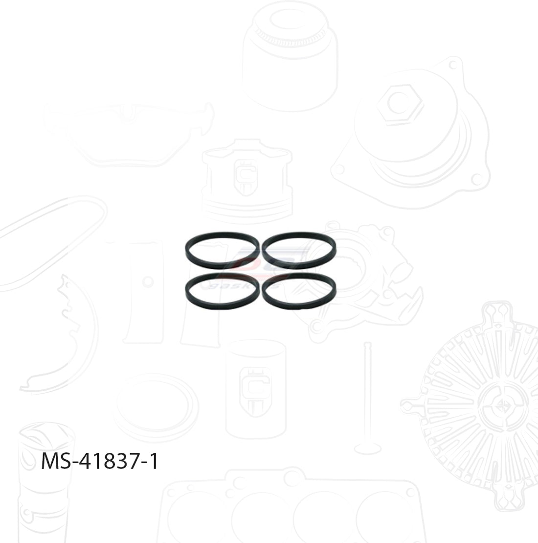 Empaque de múltiple admisión MS-041837-1 DC GASKETS