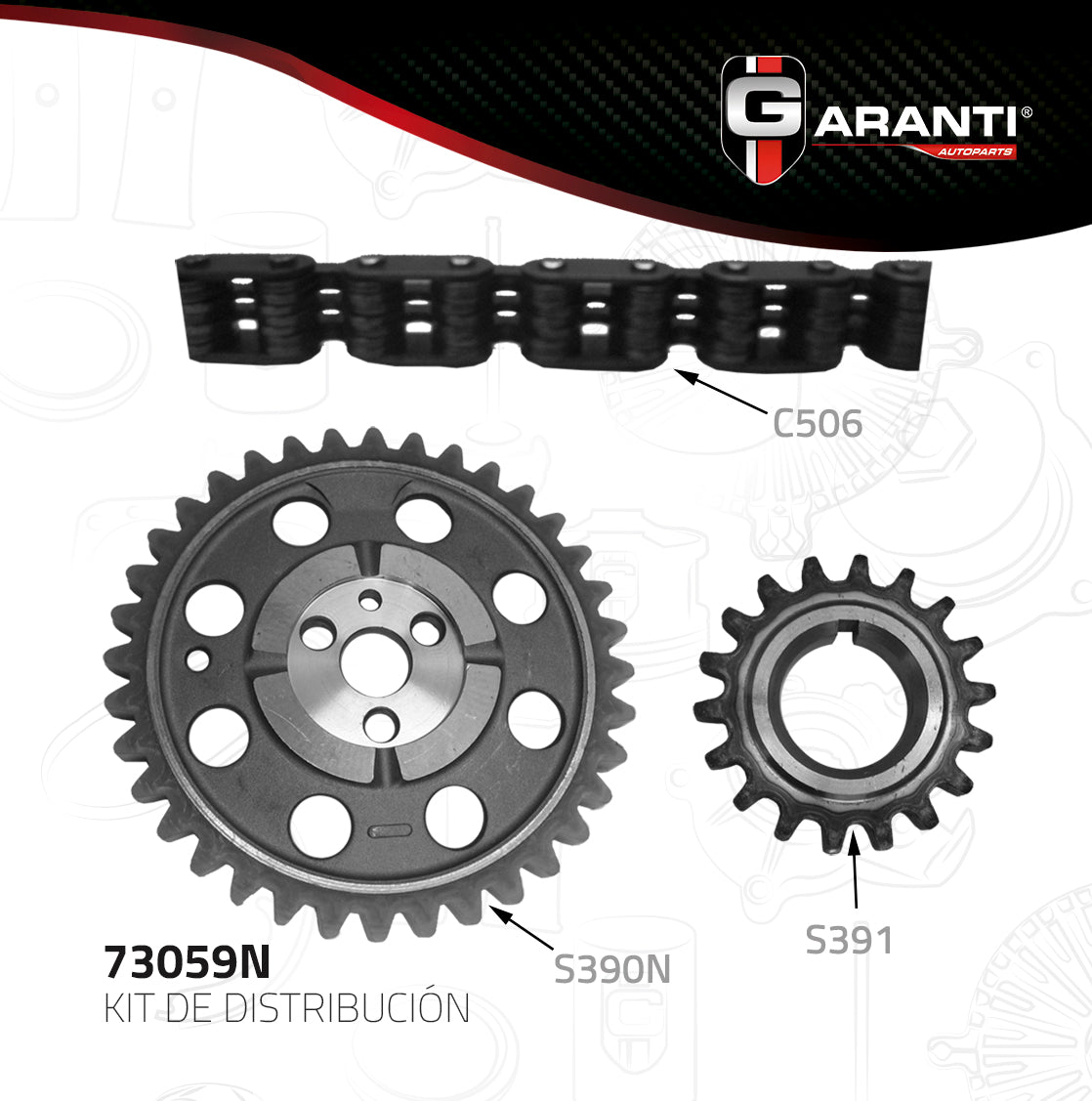 Kit Distribucion Garanti 73059N