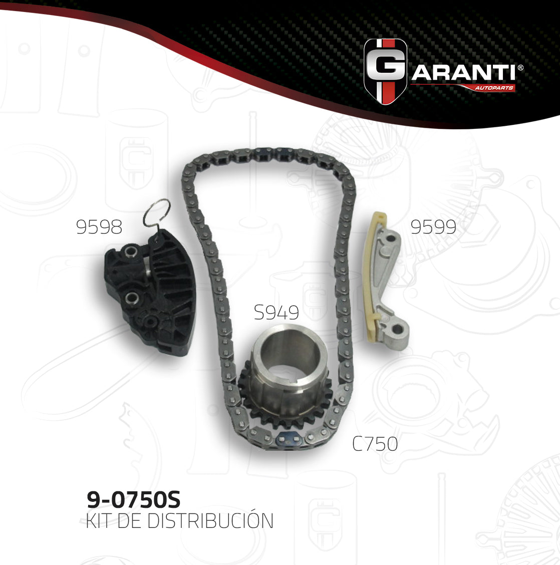 Kit Distribucion Garanti 9-0750S