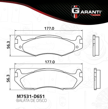 Balata Garanti M7531-D651