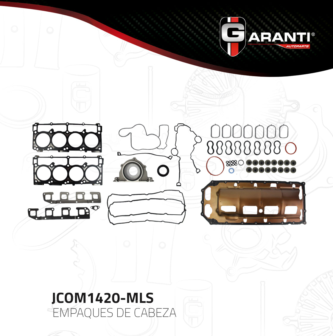 Juego Empaques Garanti JCOM1420-MLS