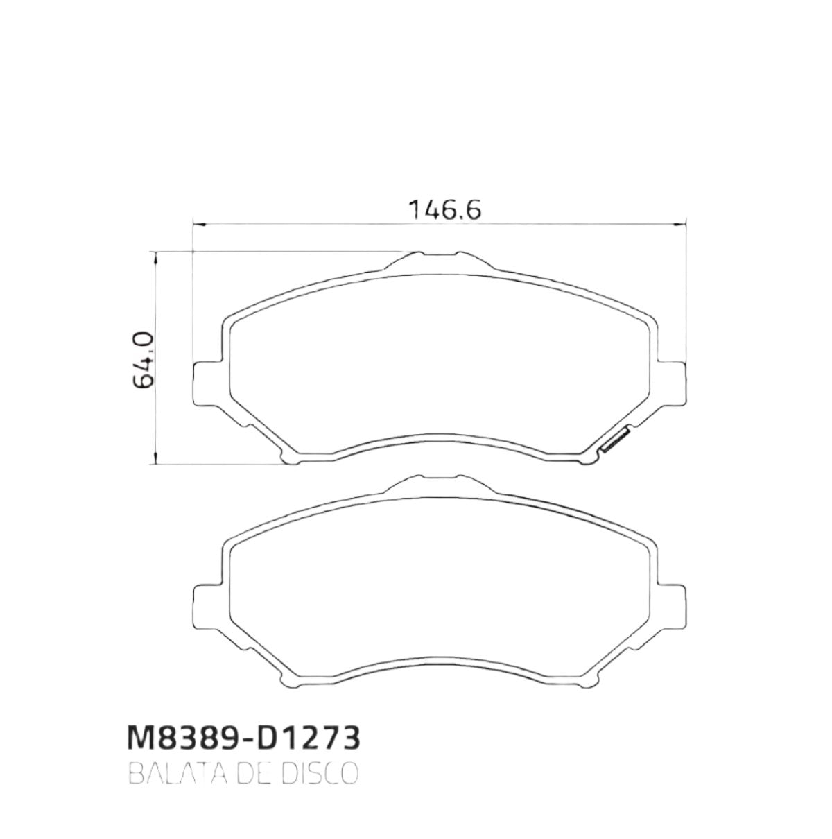 Balata Garanti M8389-D1273