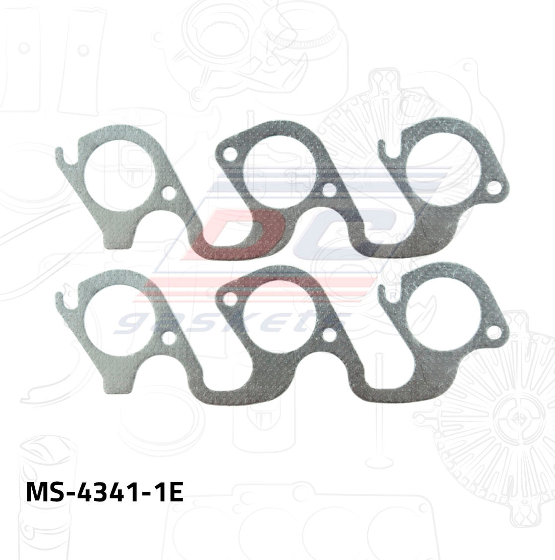 Empaque de múltiple Escape MS-004341-1E DC GASKETS