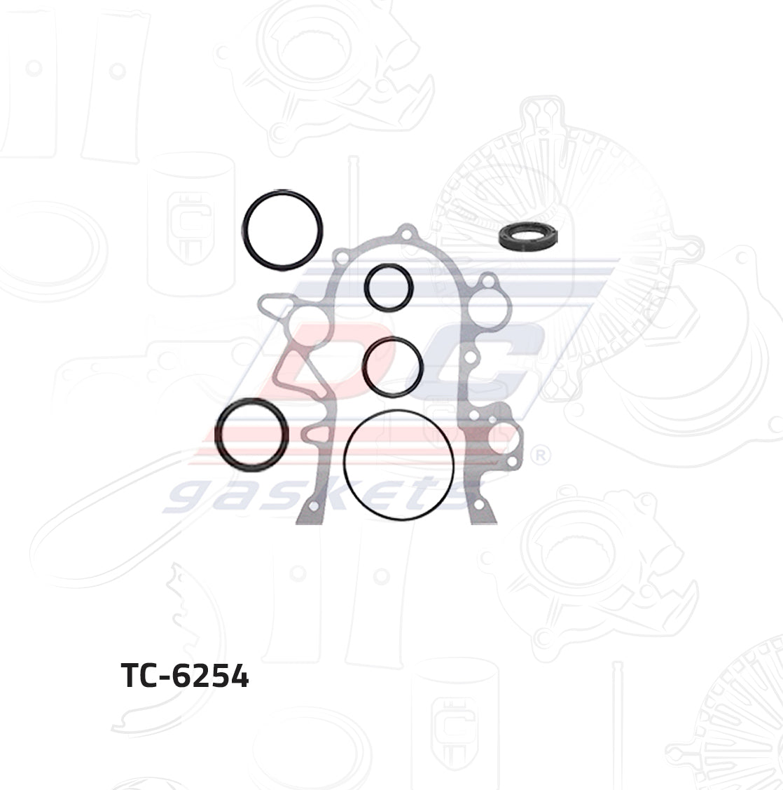 Empaque Tapa Distribucion Dc_Gaskets TC-6254