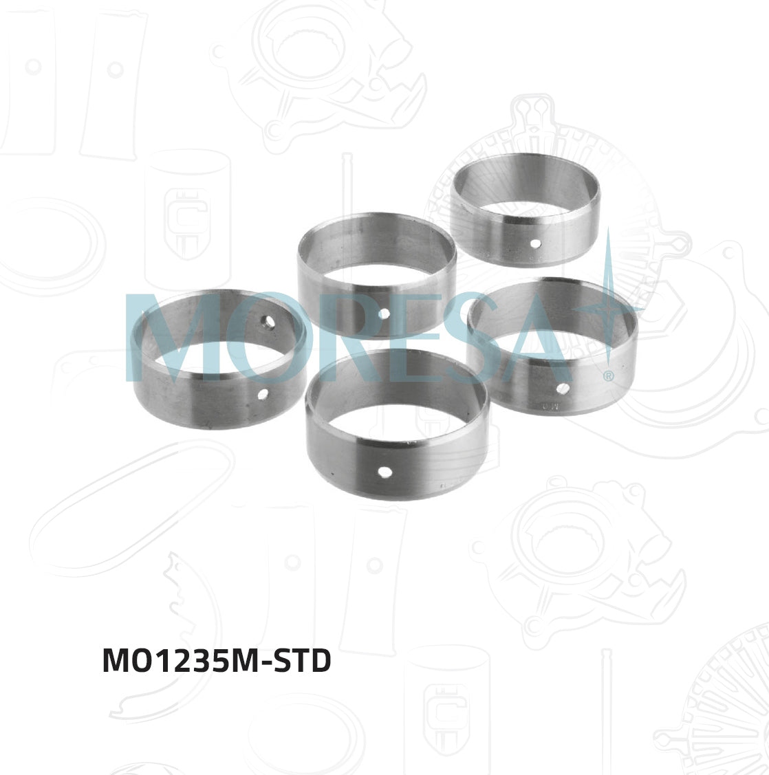 Buje De Levas Moresa MO3204DR-STD