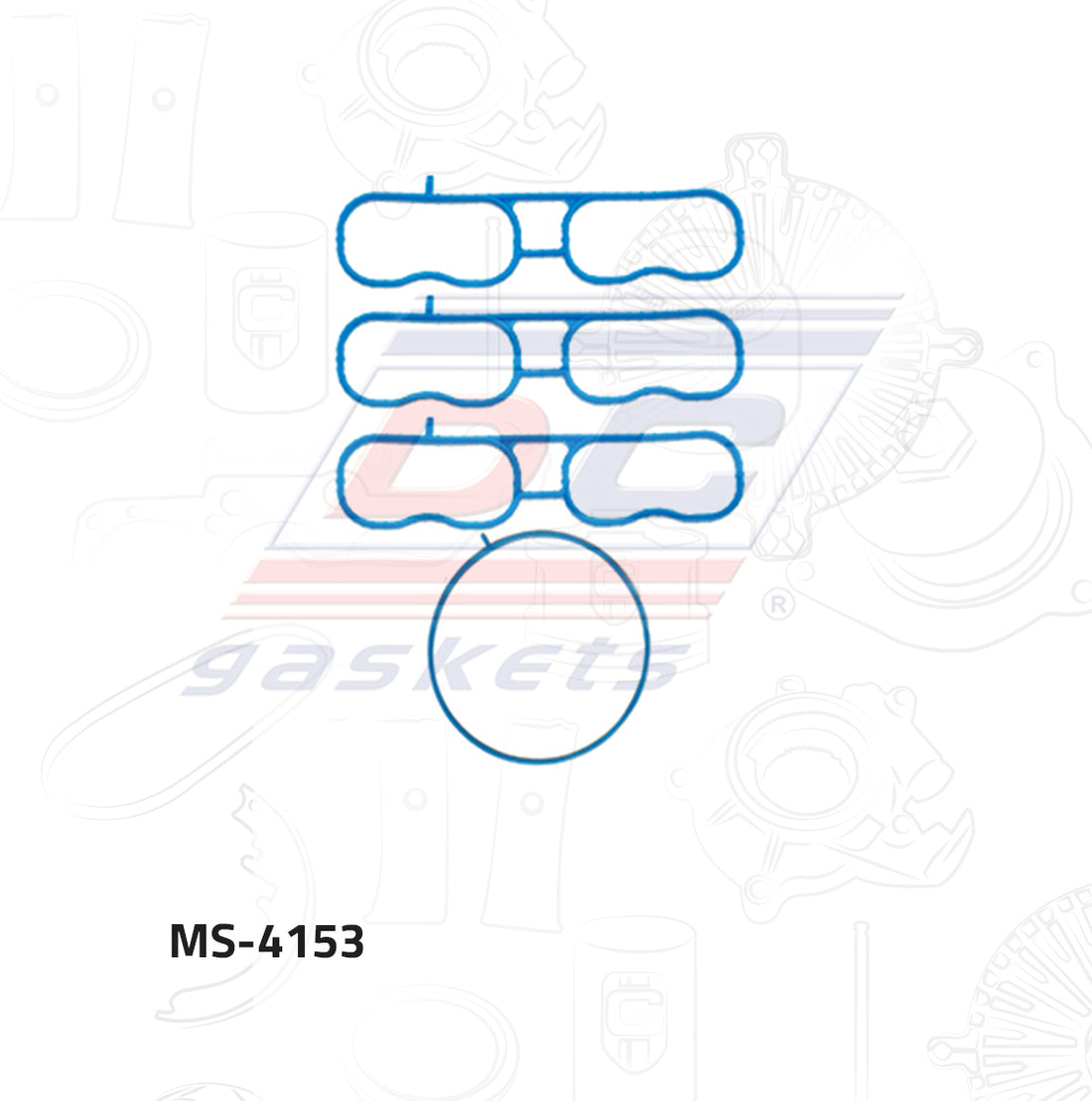 Empaque de múltiple pleno MS-004153 DC GASKETS