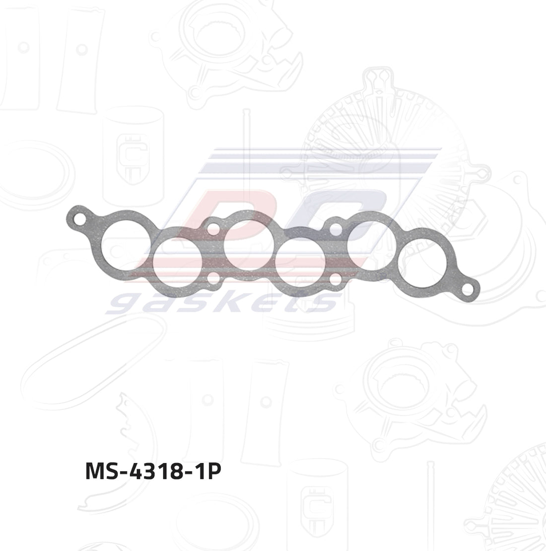 Empaque de múltiple pleno MS-004318-1P DC GASKETS