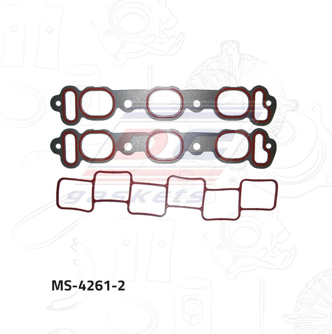 Empaque Multiple Admision Dc Gaskets MS-4261-2