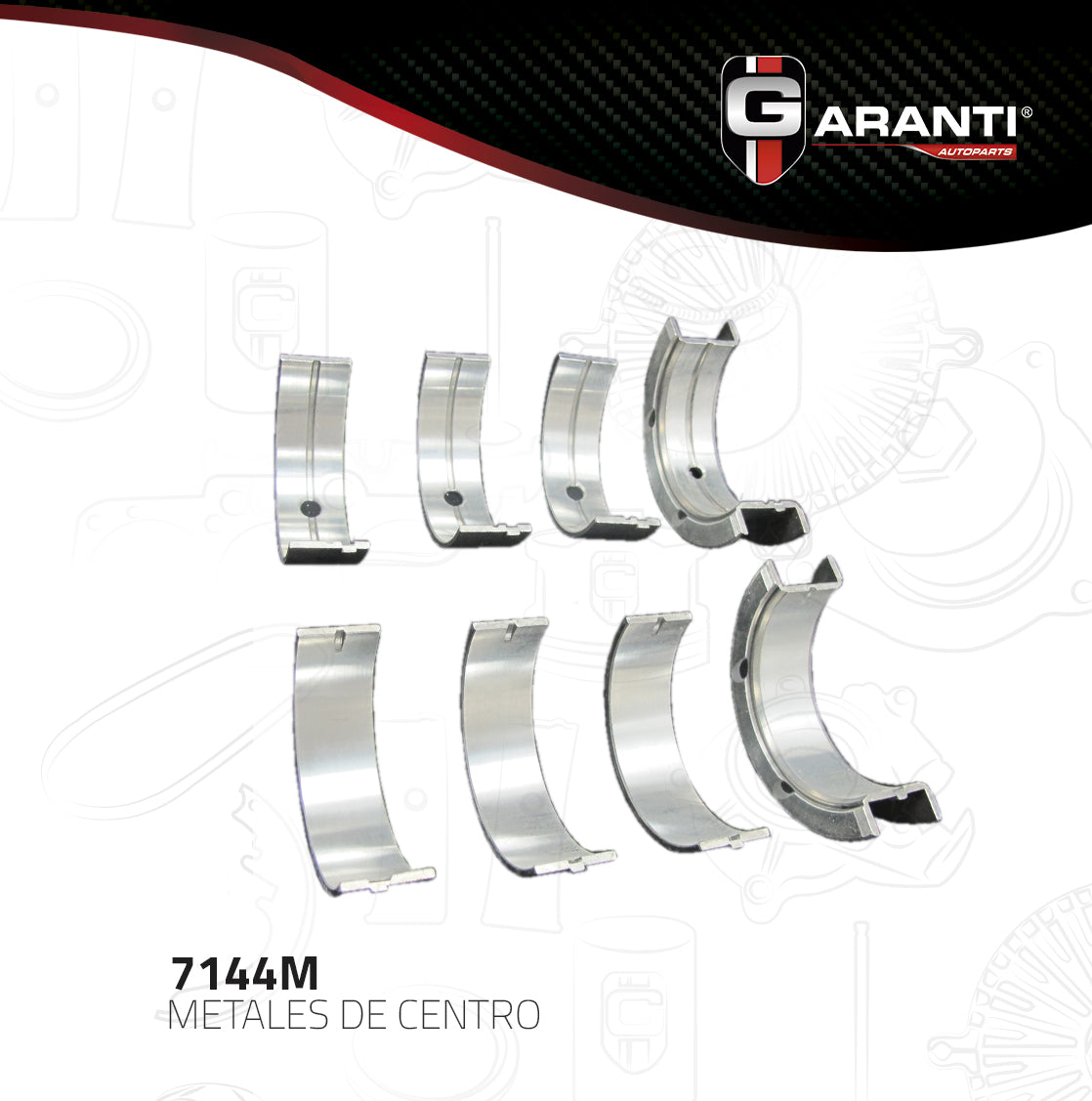 Metales Centro Garanti 7144MSTD