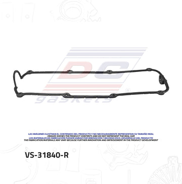 Empaque de punterías VS-031840-R (DC GASKETS)
