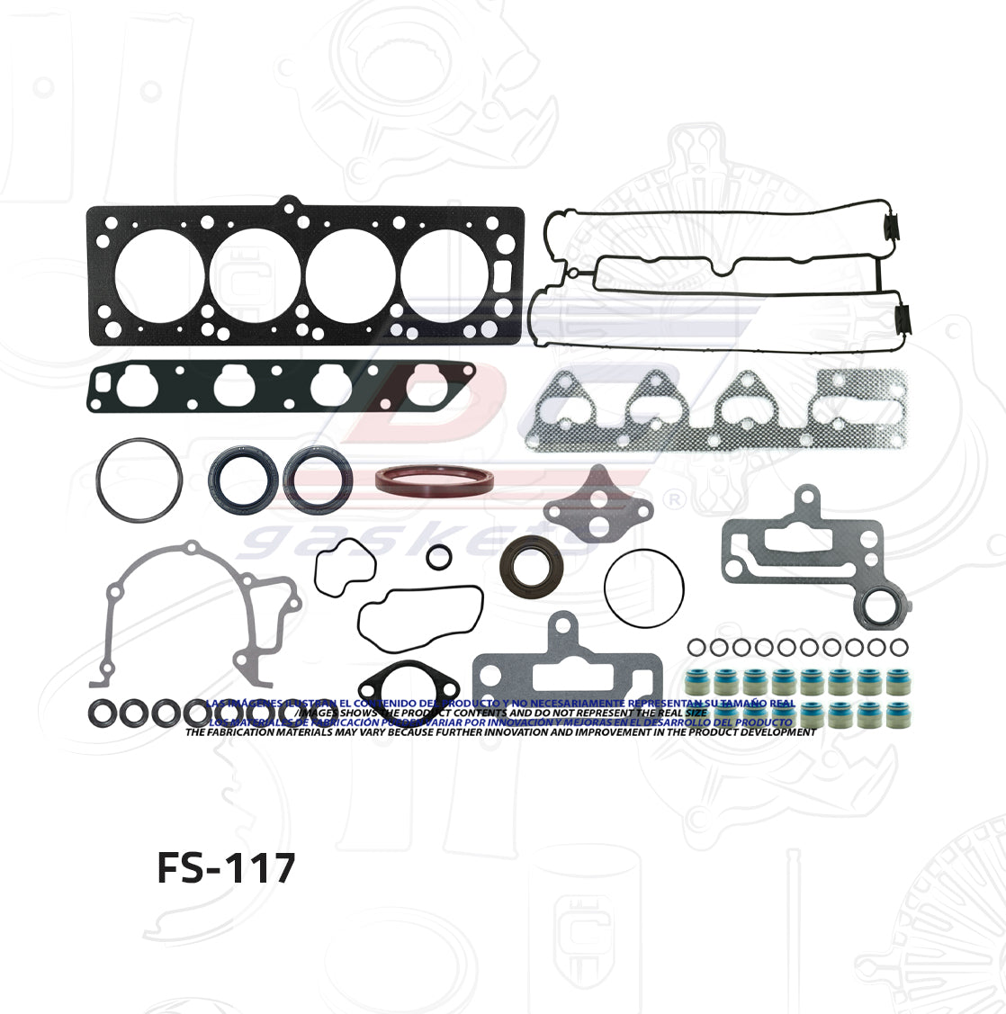 Empaque Completo Dc_Gaskets FS-117