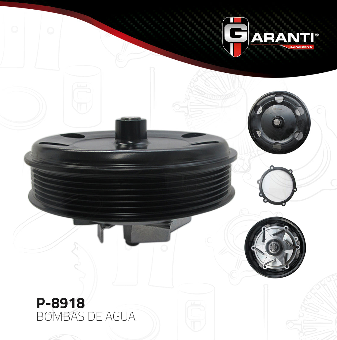 Bomba De Agua Garanti P-8918