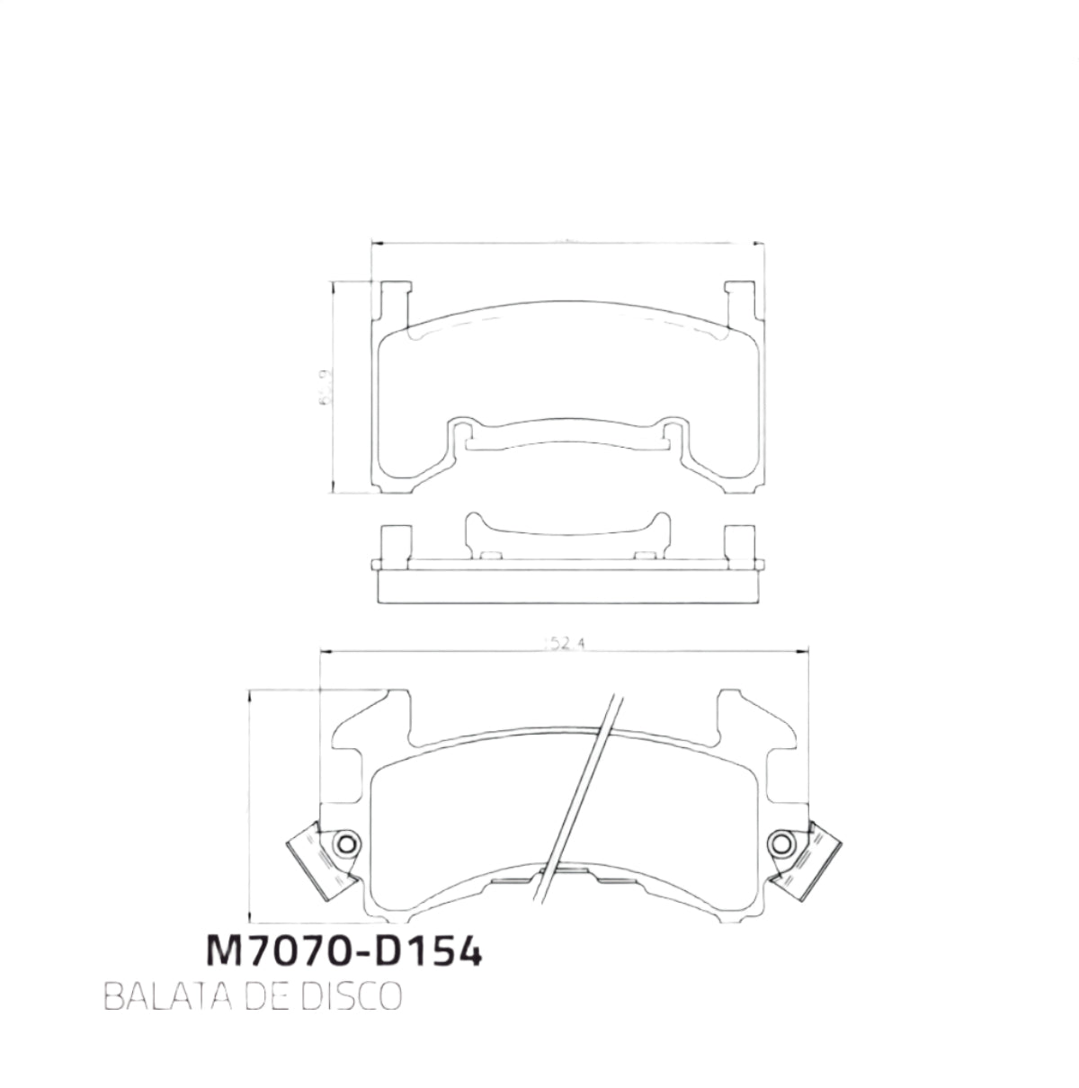 Balata Garanti M7070-D154