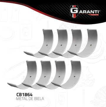 Metales de biela CB1864-010 (GARANTI)