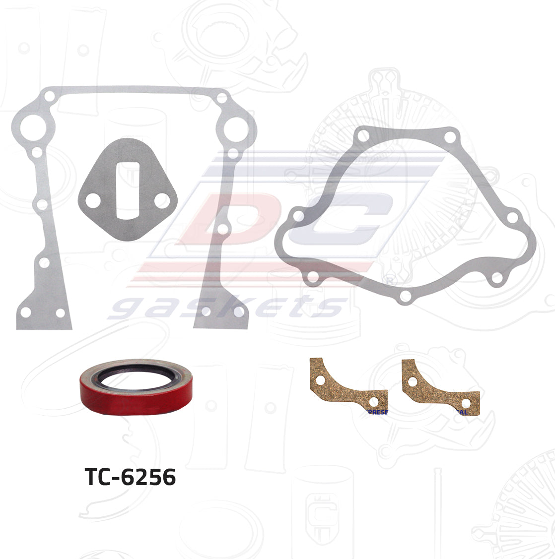 Empaque Tapa Distribucion Dc_Gaskets TC-6256