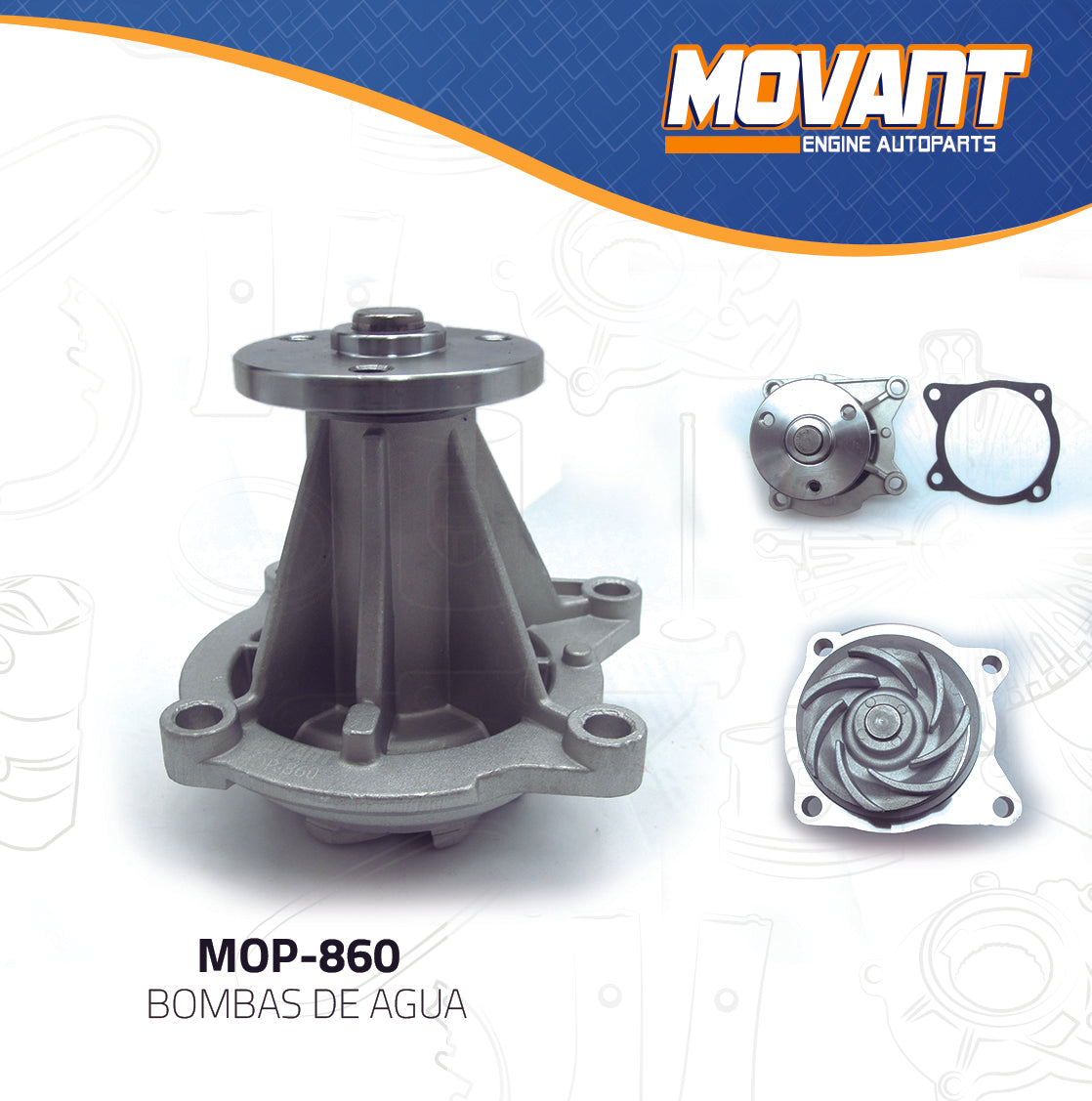 Bomba de Agua Movant MOP-860