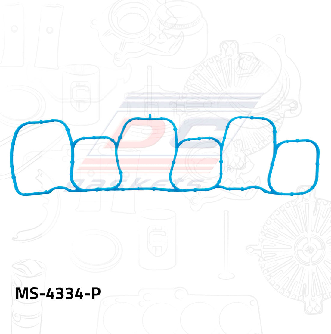 Empaque de múltiple pleno MS-004334-P DC GASKETS