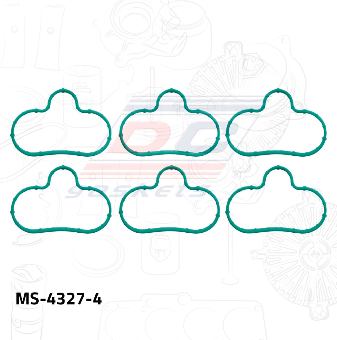 Empaque de múltiple admisión MS-004327-4 DC GASKETS