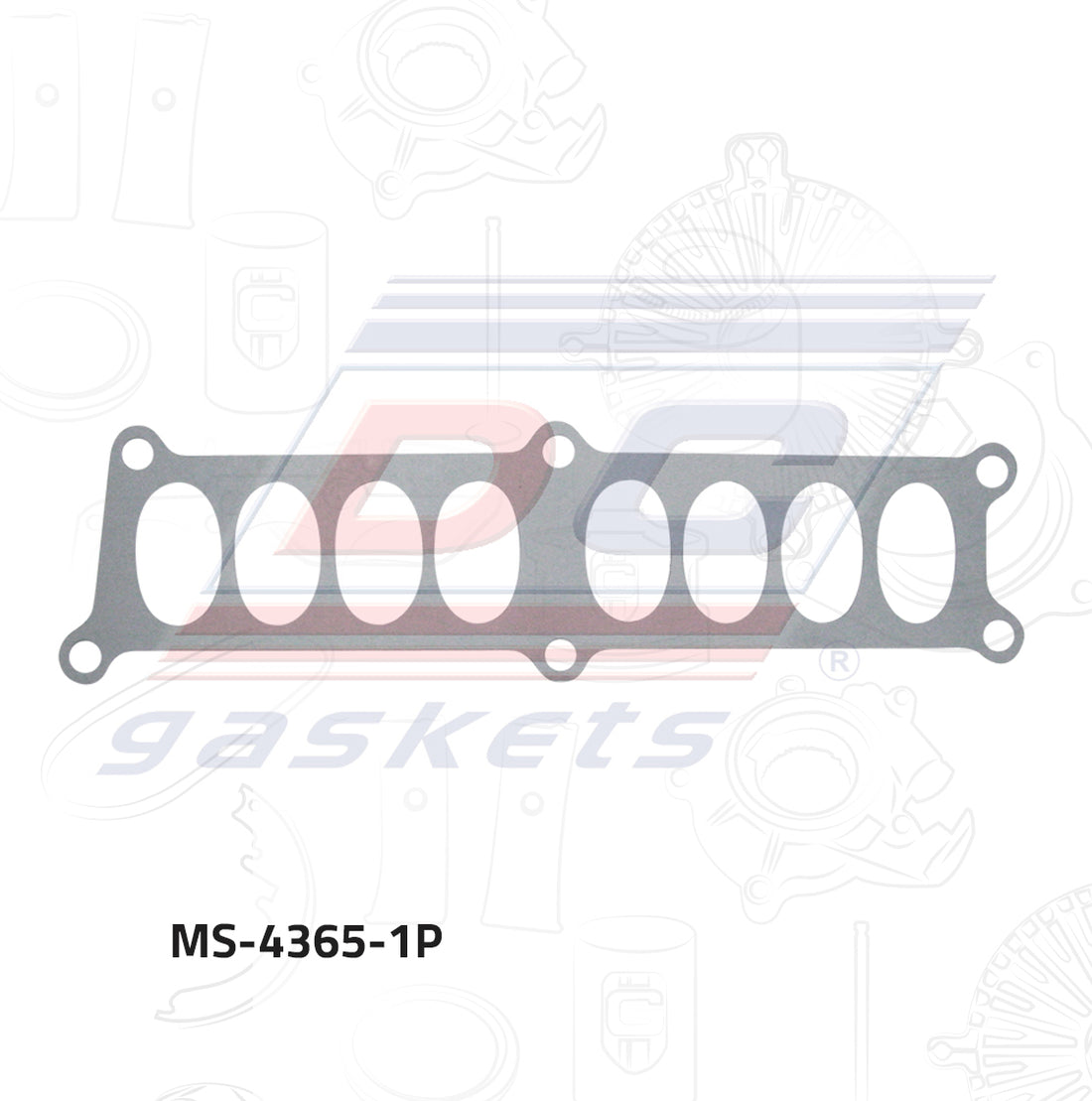 Empaque de múltiple pleno MS-004365-1P DC GASKETS