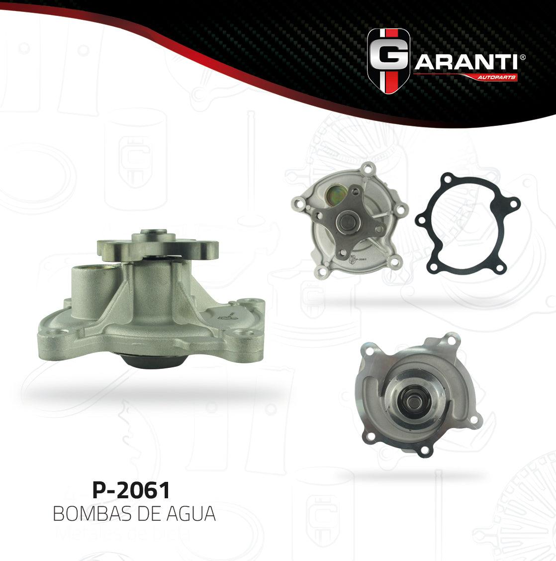 Bomba de agua Garanti P-2061