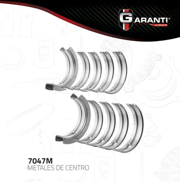 Metales de centro 7047M-040 (GARANTI)