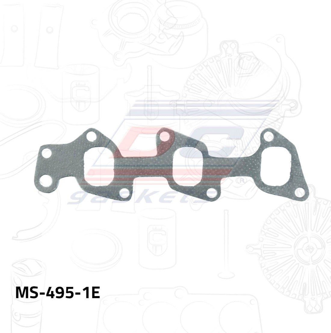 Empaque de múltiple Escape MS-000495-1E DC GASKETS