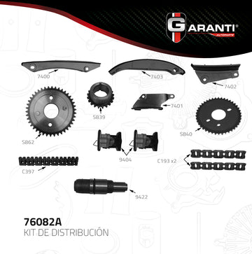 Kit Distribucion Garanti 76082A