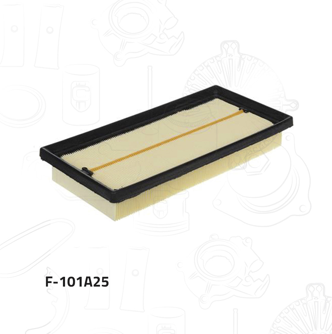 Filtro Aire Interfil F-101A25