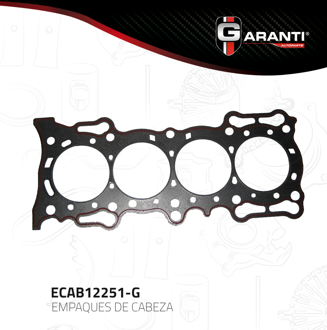 Empaque Cabeza Garanti ECAB12251-G